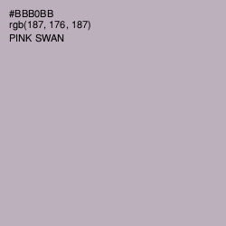 #BBB0BB - Pink Swan Color Image